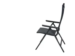 Klappsessel Tauro 66 cm x 60 cm x 110 cm Anthrazit Matt*Siena Garden Online