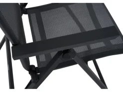 Klappsessel Tauro 66 cm x 60 cm x 110 cm Anthrazit Matt*Siena Garden Online