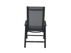 Klappsessel Tauro 66 cm x 60 cm x 110 cm Anthrazit Matt*Siena Garden Online