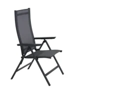 Klappsessel Tauro 66 cm x 60 cm x 110 cm Anthrazit Matt*Siena Garden Online