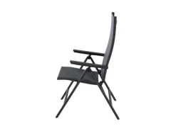 Klappsessel Tauro 66 cm x 60 cm x 110 cm Anthrazit Matt*Siena Garden Online