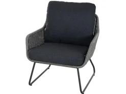 Siena Garden Lounge-Gartenmöbel|Lounge-Set Kansas 4-teilig Grau