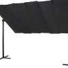 Marktschirm 350 cmx 250 cm Anthrazit mit Neigungsfunktion*Siena Garden Online