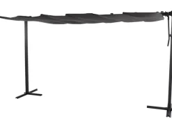 Marktschirm 350 cmx 250 cm Anthrazit mit Neigungsfunktion*Siena Garden Online