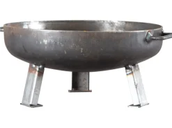 Siena Garden Feuerschalen|Mini Feuerschale S, Stahl unbehandelt, anthrazit