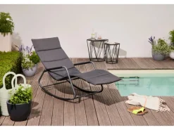 Siena Garden Hollywoodschaukeln|Schaukelliege Aliano 143 cm x 57 cm x 84 cm