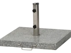 Schirmständer Granit Grau 54x54x5,5 cm*Siena Garden Sale