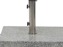 Schirmständer Granit Grau 54x54x5,5 cm*Siena Garden Sale