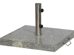 Schirmständer Granit Grau 54x54x5,5 cm*Siena Garden Sale