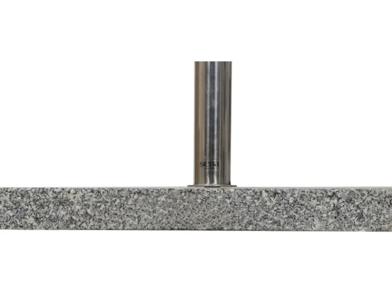 Schirmständer Granit Grau 54x54x5,5 cm*Siena Garden Sale