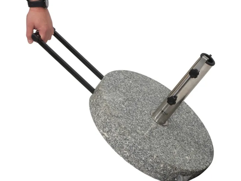 Schirmständer Granit Grau 40 kg*Siena Garden Sale