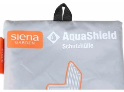 Schutzhülle Stapelstuhl AquaShield Hellgrau 67 x 67 x 80 - 110 cm*Siena Garden Online