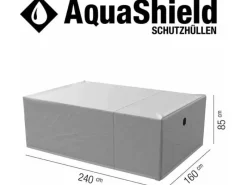 Schutzhülle Sitzgruppe AquaShield Hellgrau 240 cm x 160 cm x 85 cm*Siena Garden New