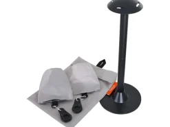 Siena Garden Trampoline|Gartenmöbel-Sets|Set für Schutzhülle Aquashield 23,5 cm x 23,5 cm x 26,5 cm Hellgrau