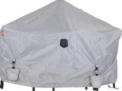 Siena Garden Trampoline|Gartenmöbel-Sets|Set für Schutzhülle Aquashield 23,5 cm x 23,5 cm x 26,5 cm Hellgrau