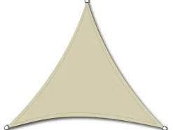 Solino Sonnensegel Ecru 3-eckig 3,6x3,6x3,6 m*Siena Garden Outlet