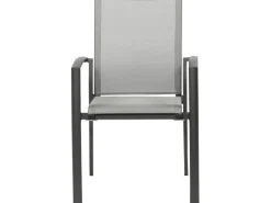 Stapelsessel Velia Alu 56 cm x 66 cm x 89 cm Anthrazit*Siena Garden Discount