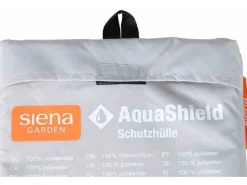 Siena Garden Schutzhüllen|Tragetasche AquaShield Hellgrau 125 cm x 32 cm x 50 cm