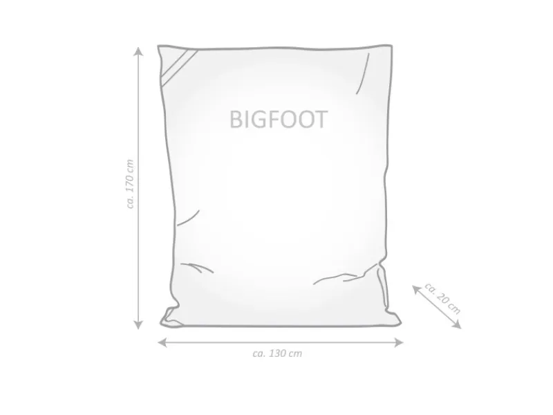 Sitzsack Big Foot Scuba 380 l*Sitting Point Clearance
