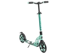 Fitnessgeräte|Six Degrees Aluminium Scooter mit Klappmechanismus und Ständer 205 mm Höhenverstellbar GS-Geprüft Mint Testsieger