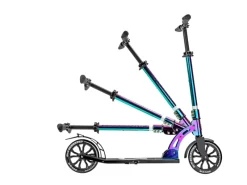 Six Degrees Aluminium Scooter mit Klappmechanismus und Ständer 205 mm Höhenverstellbar GS-Geprüft Neochrome Testsieger* Outlet