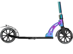 Six Degrees Aluminium Scooter mit Klappmechanismus und Ständer 205 mm Höhenverstellbar GS-Geprüft Neochrome Testsieger* Outlet