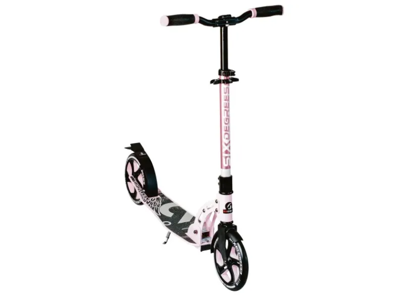 Six Degrees Aluminium Scooter mit Klappmechanismus & Ständer 205 mm Höhenverstellbar GS-Geprüft Testsieger* Outlet