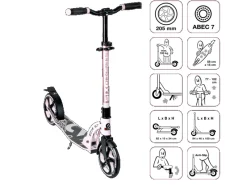 Six Degrees Aluminium Scooter mit Klappmechanismus & Ständer 205 mm Höhenverstellbar GS-Geprüft Testsieger* Outlet