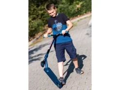 Fitnessgeräte|Six Degrees Stuntscooter mit Verstärktem Wing-Lenker HIC Compression-System 100 mm ABEC 9 360-Grad-Lenkung