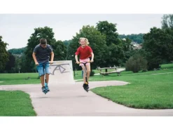 Fitnessgeräte|Six Degrees Stuntscooter mit Verstärktem Wing-Lenker HIC Compression-System 100 mm ABEC 9 360-Grad-Lenkung