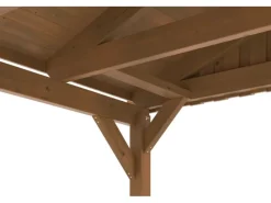 Skan Holz Quads|Carport Fichtelberg 423 cm x 808 cm Rote Schindeln