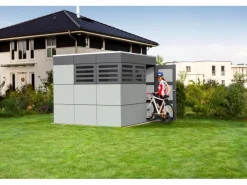 Kinder Skan Holz Kinder-Gartengeräte|Holz-Gartenhaus Sydney 3 Telegrau 253 cm x 253 cm