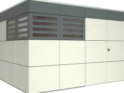 Skan Holz Gartenscheren|Holz-Gartenhaus Sydney 4 B x T: 337 cm x 253 cm