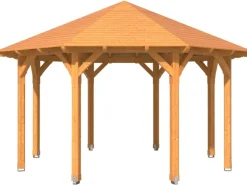 Skan Holz Gartenlauben|Pavillon Lyon Größe 2