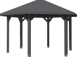 Skan Holz Gartenlauben|Pavillon Nancy 3 Leimholz 480 cm x 416 cm