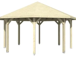 Skan Holz Gartenlauben|Pavillon Nice 3 Leimholz 557 cm x 557 cm