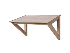 Skan Holz Gartenlauben|Vordach Poel 148 cm x 87 cm Natur Unbehandelt