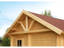 -Gartenhaus Bern 1 Basishaus B x T 420 cm x 420 cm*Skan Holz Discount