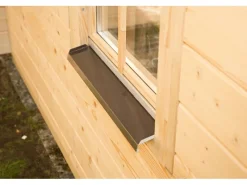 Kinder Skan Holz Kinder-Gartengeräte|-Gartenhaus Lugano 1 mit Dachlattung B x T 420 cm x 300 cm