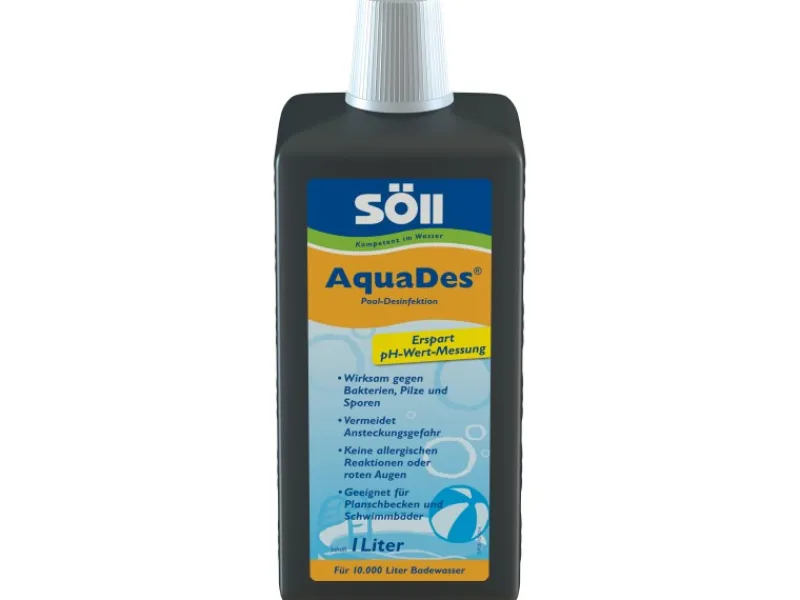 Söll Poolpflege|Pool-Desinfektion AquaDes 1 l