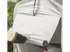 SoBuy Pavillons|Fahrradgarage Foliengerätehaus Gartenschuppen Pavillon KLS11-L