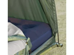 SoBuy Campingzubehör|Feldbett 4in1-Zelt mit Campingliege Grün OGS32-GR
