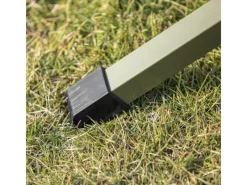 SoBuy Campingzubehör|Feldbett 4in1-Zelt mit Campingliege Grün OGS32-GR