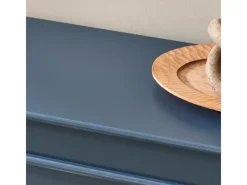 Schuhbank Schmal mit Klappe Garderobenbank mit Sitzkissen Blau FSR82-K-B*SoBuy Clearance