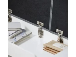 SoBuy Sitzkissen|Sitzbank mit 2 Sitzkissen und Stauraum PB Weiß FSR96-W