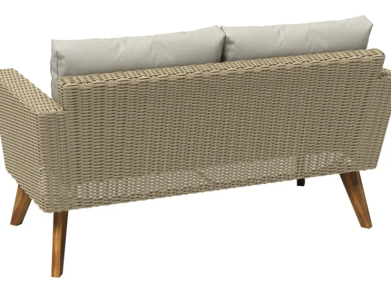 Sofa-Lounge-Set Borup 4-teilig Wicker Beige* Sale