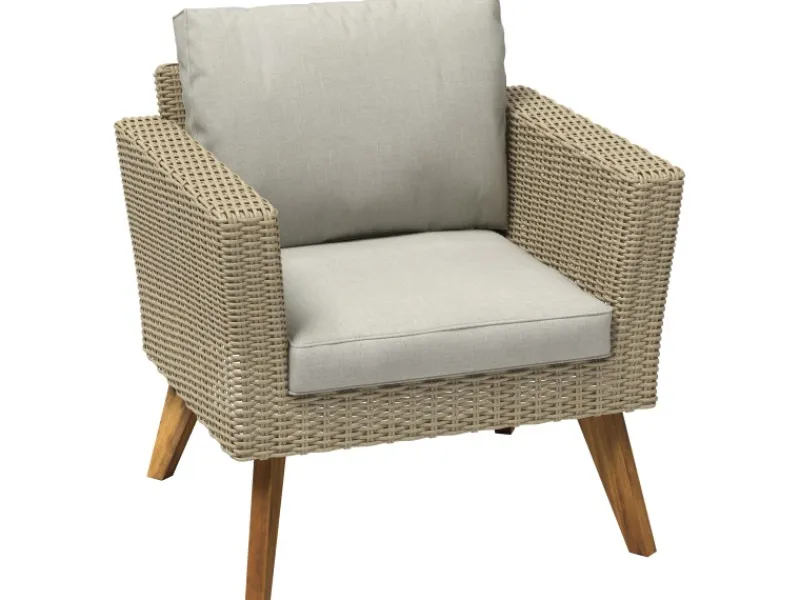 Sofa-Lounge-Set Borup 4-teilig Wicker Beige* Sale