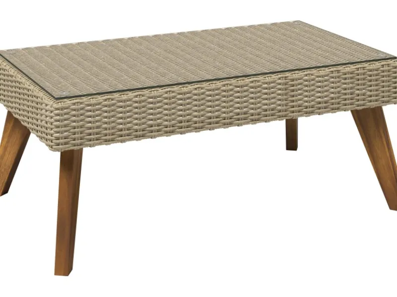 Sofa-Lounge-Set Borup 4-teilig Wicker Beige* Sale