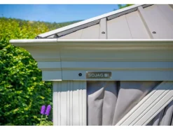 Aluminium Pavillon Messina 10 x 12 Champagner 298 x 363 x 292 cm*Sojag Best