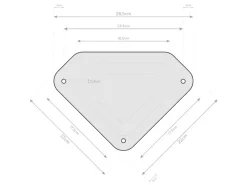 Aluminium Pavillon Messina 10 x 12 Champagner 298 x 363 x 292 cm*Sojag Best